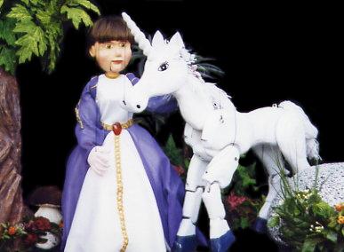 Princesa y Unicornio de El sastrecillo valiente