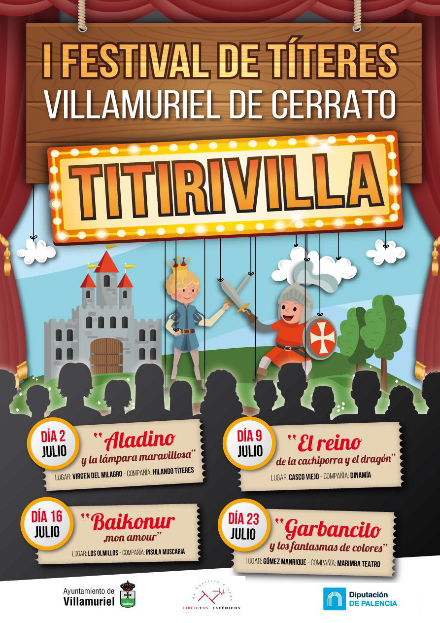 Cartel Villamuriel de Cerrato Titirivilla Hilando