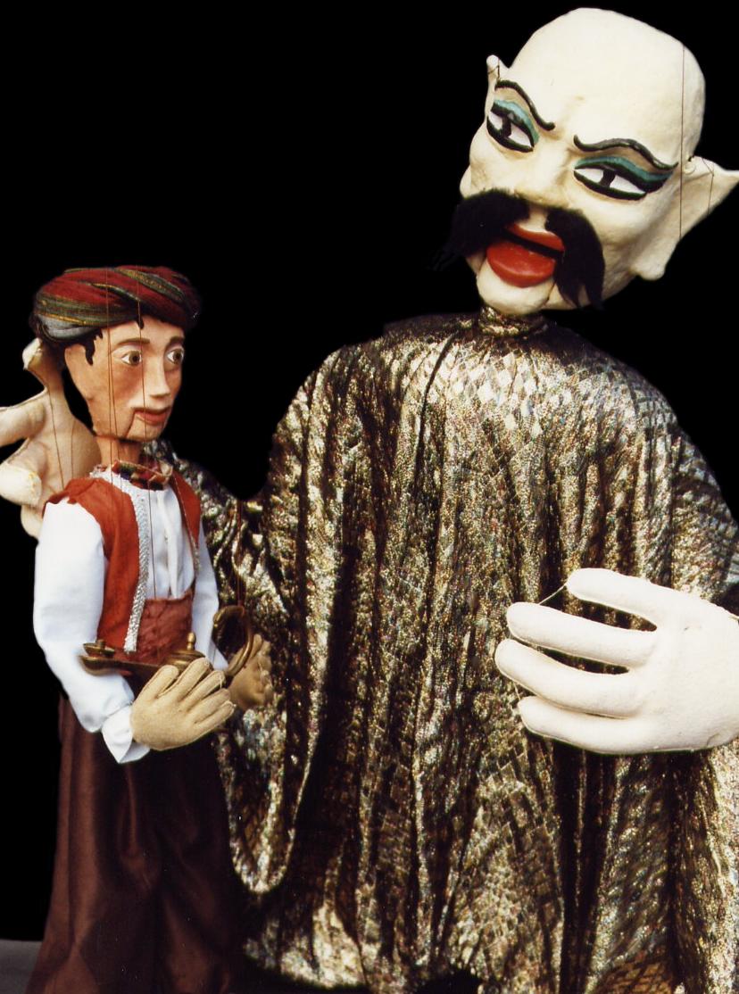 Aladino espectáculo de marionetas en Colmenar Viejo