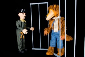 Marionetas del espectáculo Juan Feroz. Imágenes de los espectáculos.