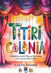 Cartel del Festival Titiricolonia de Fuente Palmera